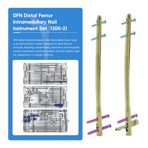 DFN Distal Femur Intramedullary Nail Instrument Set (Spiral Blade ScrewType) 1200-21