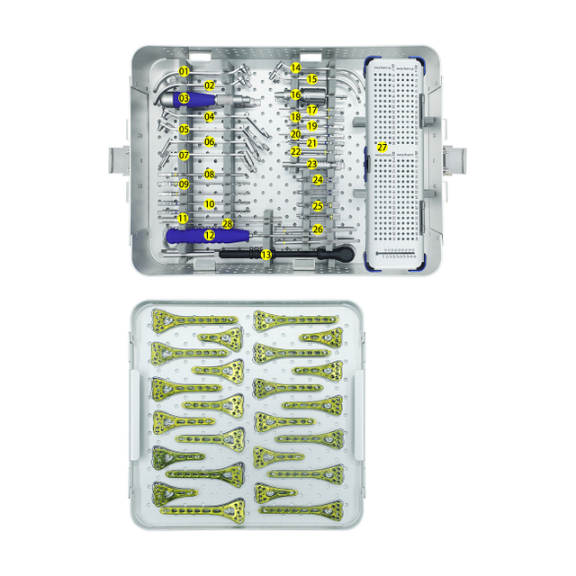 2.4/2.7 Multi-axial Locking Plates Instrument Set