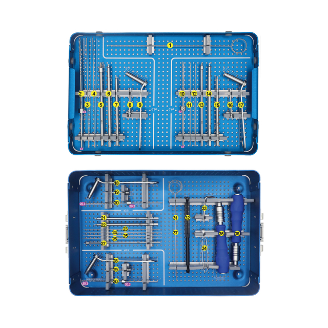 3.0/3.5/4.0/5.0mm Cannulated Headless Compression Screw Instrument Set 4200-19