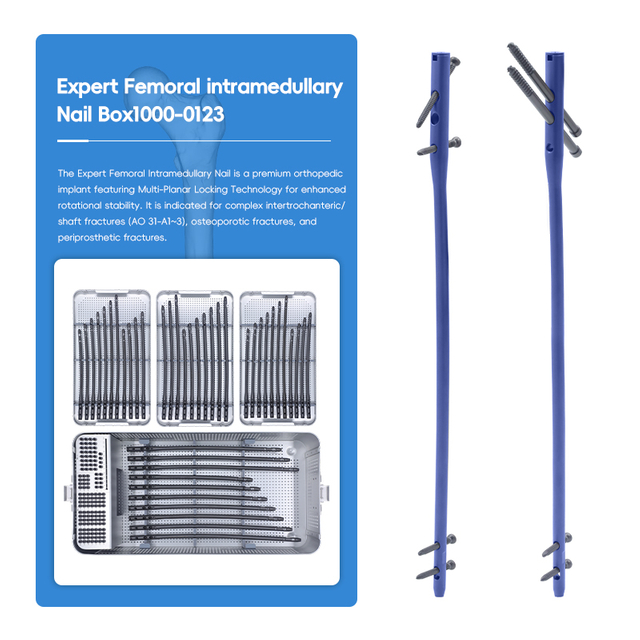 Expert Femoral Intramedullary Nail Box 1000-0123
